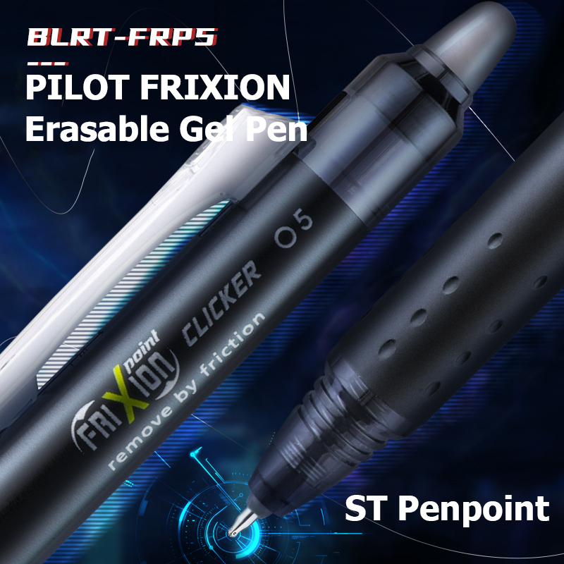 Pilot Pen Frixion - パイロット冷蔵庫用消去可能ジェルペン,1個,マルチチップ,0.5mm,学生およびオフィス用,8色,BLRT-FRP5